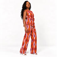 Patterned Ankara Two-Piece Set