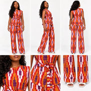 Patterned Ankara Two-Piece Set