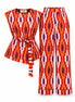 Patterned Ankara Two-Piece Set